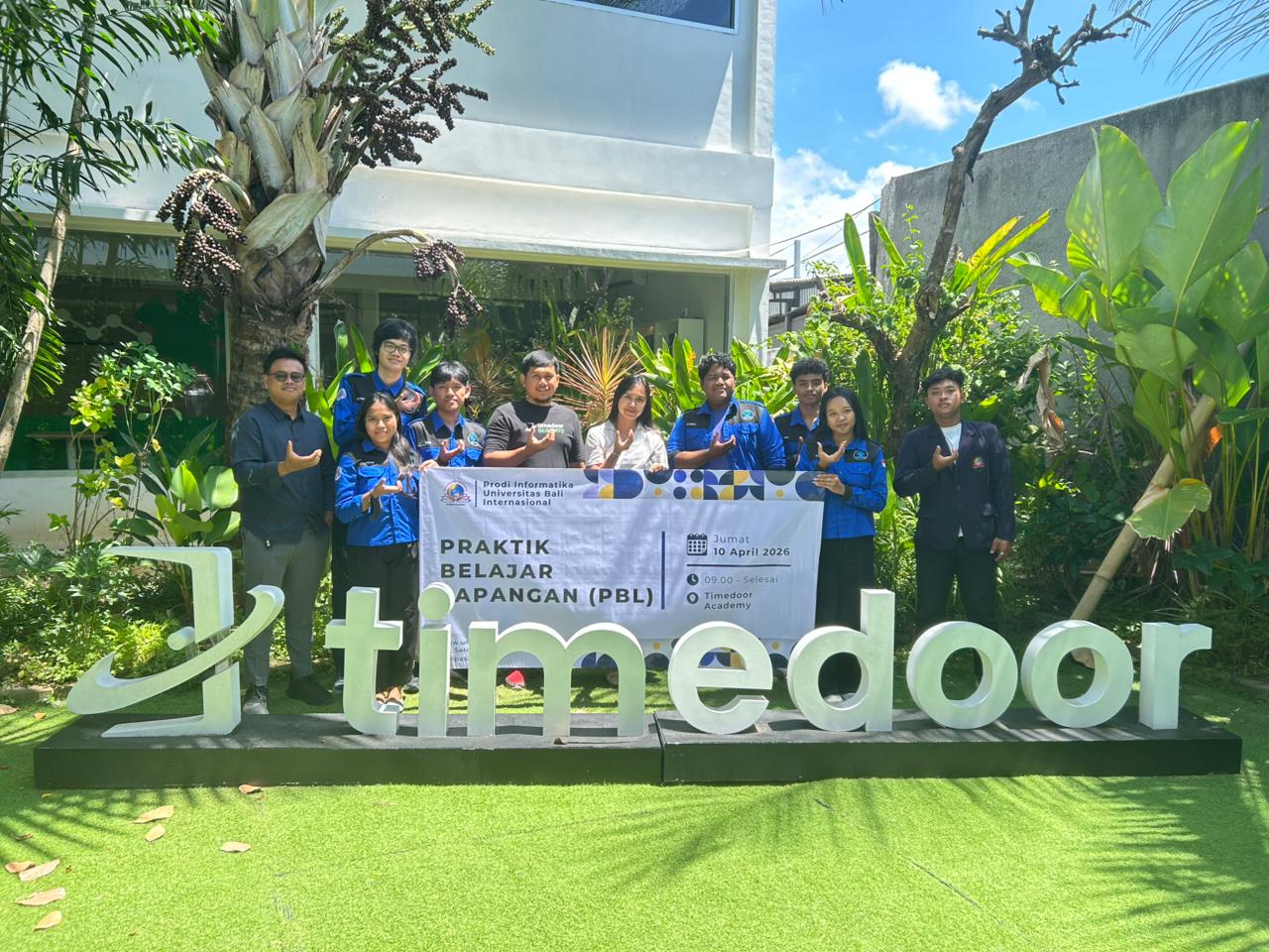 Tingkatkan Kompetensi Fundamental Informatika, Prodi Informatika UNBI Gelar Praktik Belajar Lapangan di Timedoor Academy