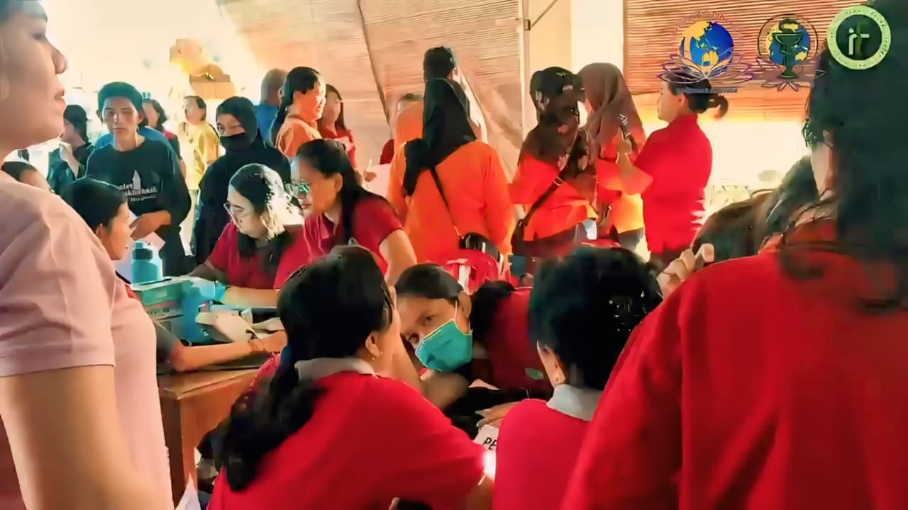 UNBI: Mahasiswa PSPPA Sukses Gelar Pengabdian Masyarakat dengan Cek Kesehatan, Donor Darah, dan Edukasi Lingkungan