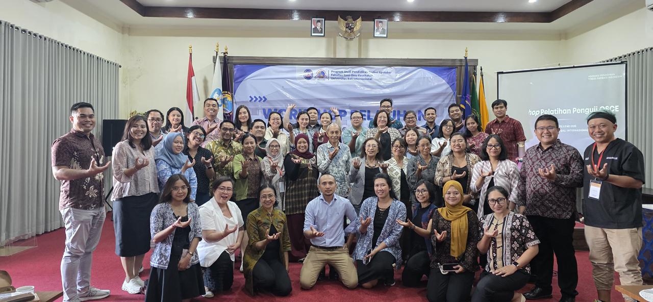 Workshop Penguji OSCE UNBI : Langkah Nyata Menuju Apoteker Profesional Indonesia
