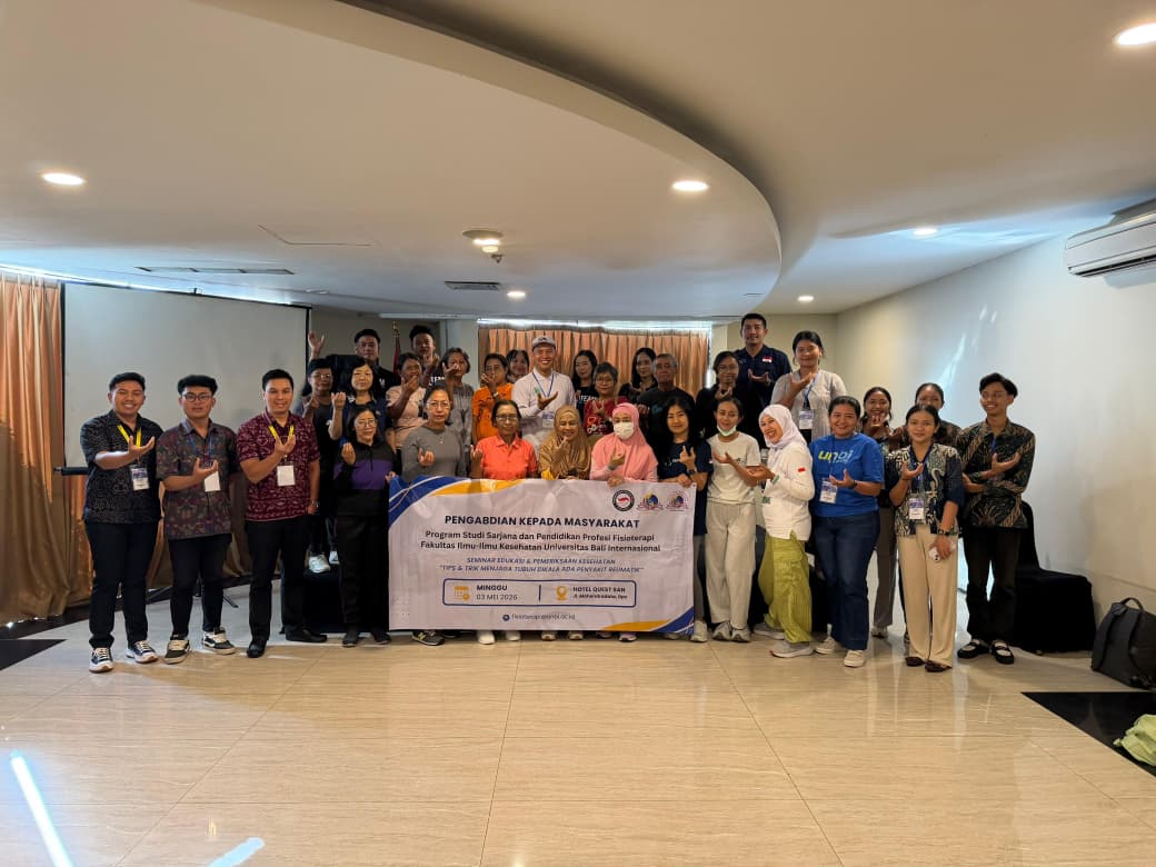 Kolaborasi Sukses Program Studi Sarjana dan Pendidikan Profesi Fisioterapi bersama IRA Bali Menghadapi Penyakit Reumatik!