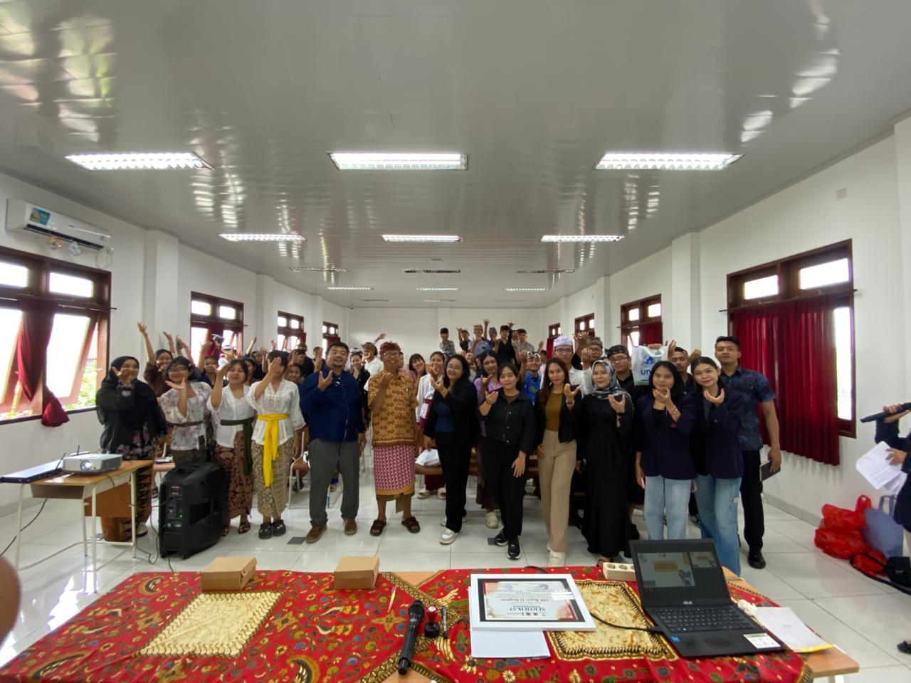 Gerak Cepat Cegah Perundungan oleh Program Studi HI dan Hukum Universitas Bali Internasional
